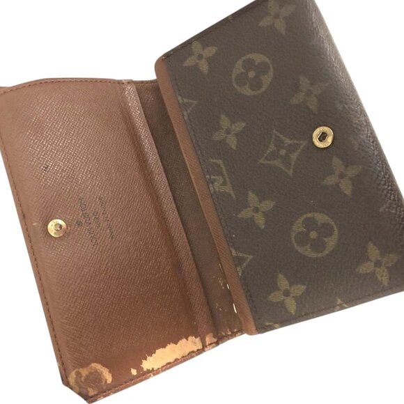 505132BS (L1) Louis Vuitton Wallet Brown Monogram - Picture 5 of 10